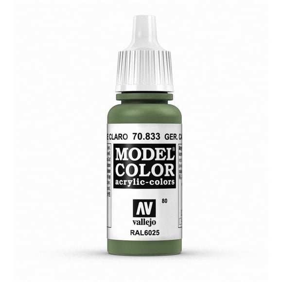 Pintura para modelismo Vallejo Camo Light Green 17 ml