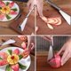 thumbnail image 3 of TRKIYQC Cuchillo para Tallar Frutas, Plato de Frutas Herramienta de Decoración de Bricolaje, Cuchillo de Grabado y Pelado para Frutas y Verduras TRKIYQC casual, 3 of 9