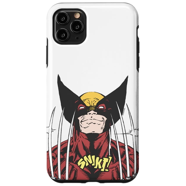 Funda para iPhone 11 Pro Max Marvel Wolverine Snikt