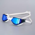 thumbnail image 3 of Gafas de natación Colamx para adultos profesionales de moda puentes nasales desmontables, 3 of 8