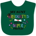 thumbnail image 3 of Inktastic My Aunt Graduated and I'm Super Proud Boys or Girls Baby Bib, 3 of 4