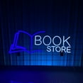 thumbnail image 3 of Handmadetneonsign Book Store Neon Sign, Book Store Wall Art Decor, Home Kid Room Man Cave Wall Decor, 3 of 5