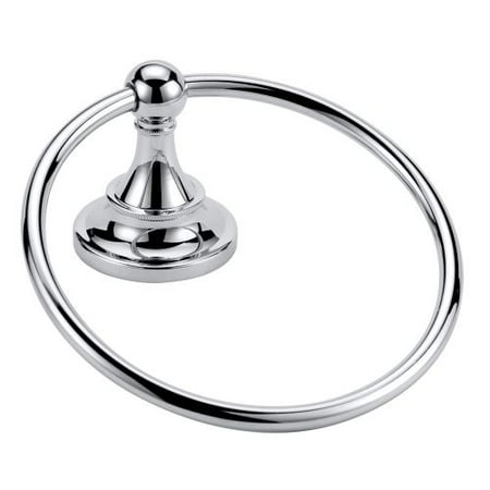 Gatco Wall Mount Holder - Gatco GC4322 Wall Mounted Towel Ring from the Tiara Series