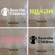 thumbnail image 2 of Parches termoadhesivos con el logotipo del patrocinador de fútbol Save The Children, material de PU, logotipo del patrocinador en el pecho, blanco y negro, 2 of 5