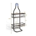 thumbnail image 4 of SunnyPoint Sturdy Tubing Structure Bathroom Hanging Shower Head Caddy Organizer, 4 of 4