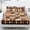Brown Aztec Style, variant on POLERO Blue Southwest Elephant Fitted Sheet Set Bedroom Decoration Western Bed Sheet and Pillowcase 3 Piece Adult Bedding Cover Cooling Comfort Bed Sheets Hotel Decoration,Full