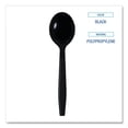 thumbnail image 3 of Boardwalk Heavyweight Wrapped Polypropylene Cutlery Soup Spoon Black 1000/ctn, 3 of 5