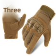 thumbnail image 1 of Guantes tácticos ZS002 para hombre, protectores antideslizantes para exteriores, resistentes al desgaste, medio dedo, guantes militares especiales para fanáticos, guantes de batalla para montar, 1 of 5