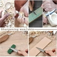 thumbnail image 5 of 10pcs Wood Carving Tools Kit, Carbon Steel Kit With 3 Wood Chisels, 3 Wood Carving Knife, Gloves, Storage Bag, Professional Wood Carving Tools For Beg, 5 of 5