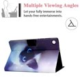 thumbnail image 4 of Galaxy Tab A8 10.5 Case for SM-X200/SM-X205/SM-X207, Allytech Shock Proof Multi-Angle Viewing Stand PU Leather & Soft TPU Back Auto Sleep Wake Wallet Case for Samsung Galaxy Tab A8 2021, Cute Cat, 4 of 6