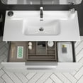 thumbnail image 2 of Ws Bath Collections Dalia C100 Dalia 40" Wall Mounted Single Basin Vanity Set - Wood, 2 of 3