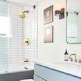 thumbnail image 4 of Wowow Single Handle 5-Spray Tub and Shower Faucet 1.8 GPM with High Pressure Showerhead in Gold (Valve Included), 4 of 7
