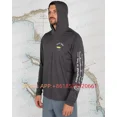 thumbnail image 4 of Camisa de pesca con capucha de talla grande para hombre, con protección UV, de camuflaje, para exteriores, que absorbe la humedad, ropa de pesca, top 2024, 4 of 5