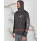thumbnail image 4 of Camisa de pesca con capucha de talla grande para hombre, con protección UV, de camuflaje, para exteriores, que absorbe la humedad, ropa de pesca, top 2024, 4 of 5