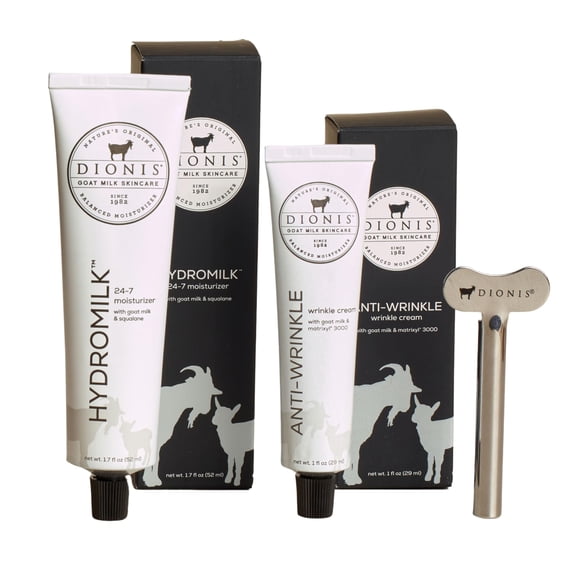 Set de cuidado de la piel Dionis Goat Milk Hydromilk Hidratante + Cream