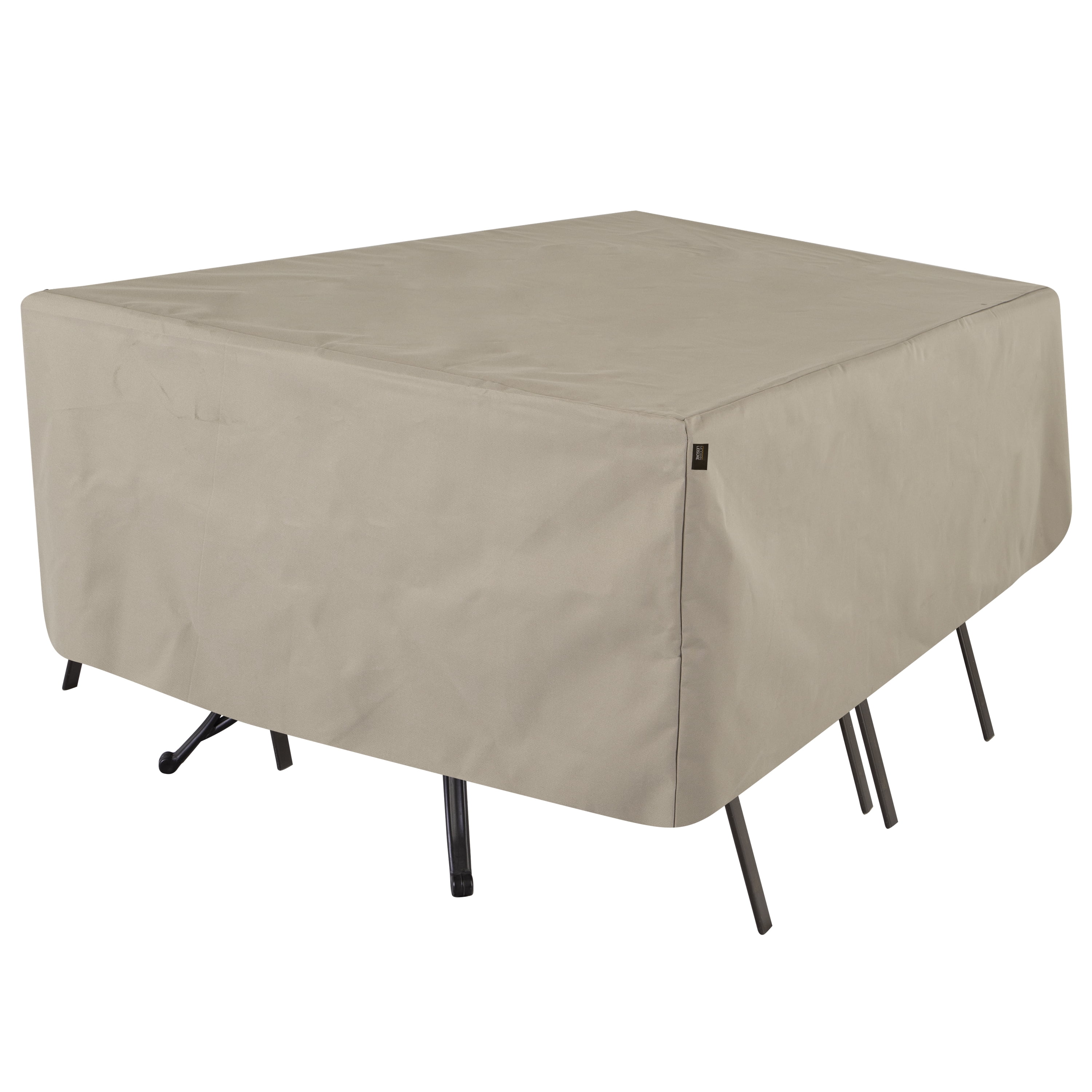 Modern Leisure Chalet 72" x 44" x 23" Beige Rectangle Patio Furniture Set Cover