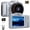 32GB 1200mAh + silvery Color, variant on Digital Camera 4K 64MP Cameras for Photography with Dual Cameras, Point And Shoot Digital Camera with Auto Focus, Flash, 16X Zoom, Anti Shake, 32GB Card, Compact Vlogging Camera for Teens, Adults