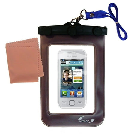 Gomadic Clean and Dry Waterproof Protective Case Suitablefor the Samsung Wave 575 to use Underwater