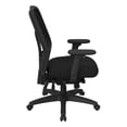 thumbnail image 2 of Office Star Products ProLine Fabricated High-Back Office Chair fun color black mesh, 2 of 5