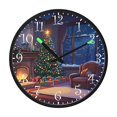 thumbnail image 2 of Voice Activated Clock with Glow Light 12 Inch Large Silent Wall Clock Battery Operated for Home Decor Christmas Decorated Living Room, 2 of 8