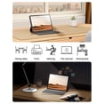 thumbnail image 6 of Leather Desk Pad, Mouse Pad, Office Desk Mat, Non-Slip PU Leather Desk Mat, Large Desk Mat, Waterproof Keyboard Mat for Office/Home/Decor (23.6" x 11.8", Apricot), 6 of 8