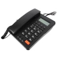 thumbnail image 1 of IFANLANDOR Home Phone Landline Corded With Caller ID Black 1Set, 1 of 6
