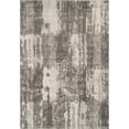 thumbnail image 2 of Addison Rugs Reston 3'3" x 5'1" Rectangle Abstract Shag Fabric Area Rug in Gray, 2 of 5