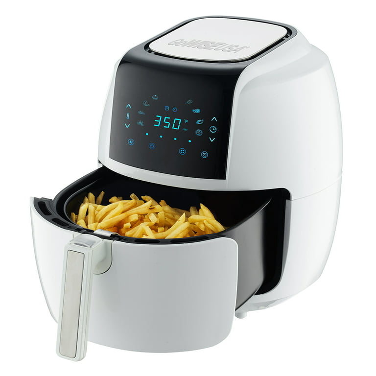  Air Fryer XL Best 5.5 QT Extreme Model 8-in-1 By (B. WEISS)  Family Size Huge capacity,With Airfryer accessories; PIZZA Pan, (50 Recipes  Cook Book),Toaster rack, Cooking Divider. XXL : Home 