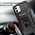 thumbnail image 3 of Funda para GANGXUN iPhone 12 - Soporte metálico, Función magnética, Negro, 3 of 5
