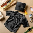 thumbnail image 6 of Pet Graduation Costume Set, Small Animal Graduation Cap and Gown for Dogs and Cats, Graduation Party Decorations and Photo Props for Puppies A#013 Black, 6 of 6