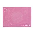 thumbnail image 1 of arctrm Cutting mat with grid, double-sided PVC table protector, versatile use for model pink, 1 of 9