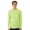 Safety Green, variant on Hanes Unisex Cool DRI Cotton Touch Long Sleeve T-Shirt 100% Ring-spun Polyester Crewneck Tee Shirts (Safety Green , M)