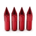 thumbnail image 5 of Juego de tuercas de rueda de coche rojo de 20 piezas de 90 mm con punta, 5 of 5