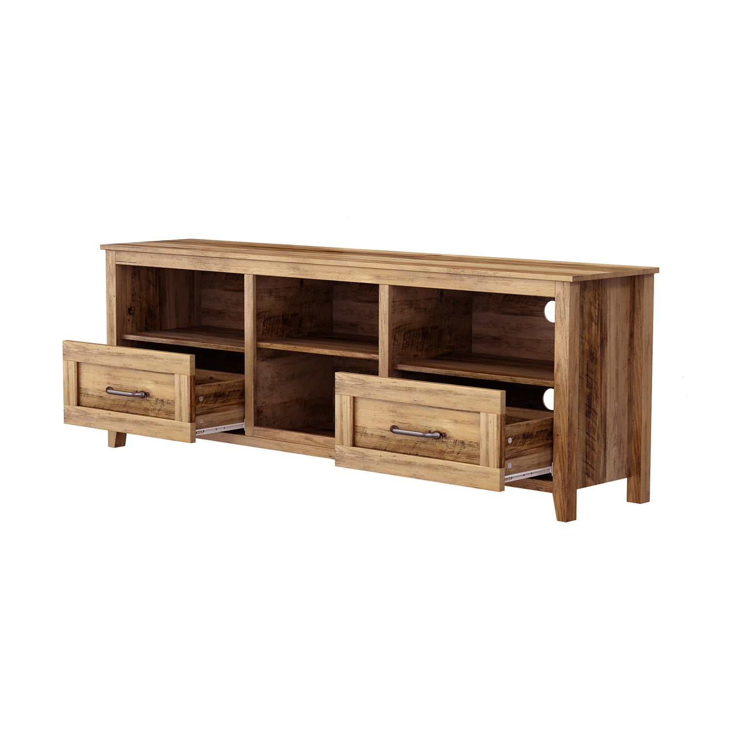 Kadyn 70.08 Inch Length TV Stand, Particle Board TV Console with 2 Drawers and 4 High-Capacity Storage Compartment, Light Brown TV Stand for TVs up to 60" Kadyn 70.08 Inch Length TV Stand, Particle Board TV Console with 2 Drawers and 4 High-Capacity Storage Compartment, Light Brown TV Stand for TVs up to 60"