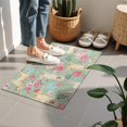 thumbnail image 4 of Labrador Dog and Flower Floral Door Rugs,Washable Non Slip Door Mats Indoor,Decorative Door Mats,Entry Mat Indoor for Entrance,Bedroom,Kitchen,Bathroom,16"x24", 4 of 6