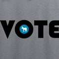 thumbnail image 3 of CafePress - Vote Blue Sweatshirt - Crew Neck Sweatshirt, 3 of 4