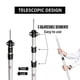 thumbnail image 4 of Telescoping Tarp Poles Adjustable Camping Tent Poles Portable Lightweight Aluminum Tent Poles Replacement for Awnings Canopy Rain Fly Shelter, 4 of 5