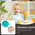 thumbnail image 3 of Miangastore Creative Baby Tableware Set with Suction Mat Assorted Color Silicone 6Pcs, 3 of 8