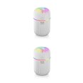 thumbnail image 1 of Humidificador de aire Naiovety 300ml difusor de Aroma con luz nocturna Blanco, 1 of 6
