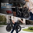 thumbnail image 3 of OwnGold Electric Folding Bike for Adults,14" Ebike 500W Peak Motor,20MPH,432Wh Removable Battery,30 Miles Range for City Commuter,UL2849, 3 of 8