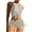 White, variant on Enjoytime Women's Bikini Swimsuits Cutout Tummy Control Halter 2 Piece Bathing Suit High Cut Tie Side Modest Swimwear 2026