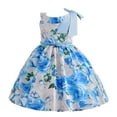 thumbnail image 3 of TAIAOJING Child Girls Pageant Dress Party Fly Sleeve Bowknot Gown Dresses For 3-4 Years, 3 of 9