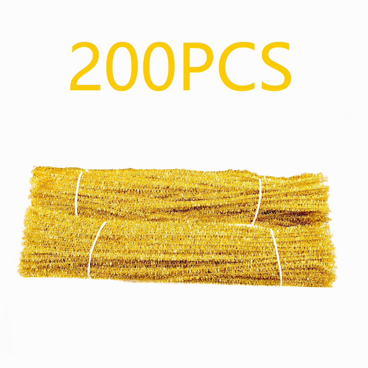 200 Pieces Pipe Cleaners Dark Green Chenille Stem for DIY Art