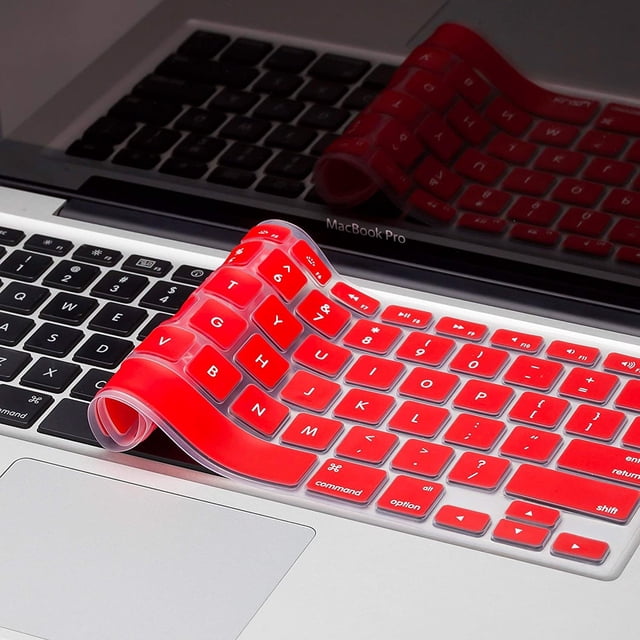 MacBook Keyboard Cover for Older Version MacBook Pro 13, 15, 17 inch and MacBook Air 13 inch, iMac Wireless Keyboard, Apple Computer Accessories Key Board Silicone Skin Protector