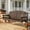 Brown, variant on Haverchair Solid Fir Wood Porch Swing Bench, Outdoor 3-Seater Hanging Swing Chair W/High Fan-shaped back and Adjustable Metal Chains, Upgraded Wooden Patio Swing Loveseat Benchs for Backyard, Garden