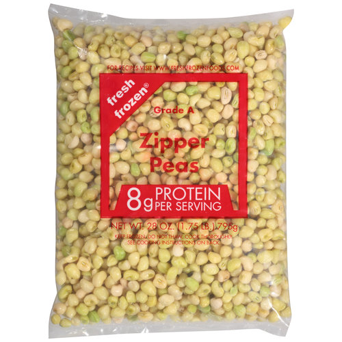 Fresh Frozen Zipper Peas, 28 oz