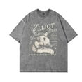 thumbnail image 3 of Elliot James Reay Shadow Pic Merch Dirtyfit T-shirt Short-Sleeved Washed Denim Fashion Loose Summer Cotton Stylish Design Tee, 3 of 7
