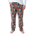 thumbnail image 5 of DC Comics Adult Justice League Christmas Holiday Comic Book Superhero All-Over Print Sleep Lounge Pajama Pants For Men Women, 5 of 5