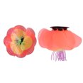 thumbnail image 5 of Suodoka Glowing Silicone Lotus Flower Aquarium Decoration for Fish Tank, Artificial Floating Water Plant Decor Ornament, Orange, 4.7 inches / 12 cm, 5 of 9
