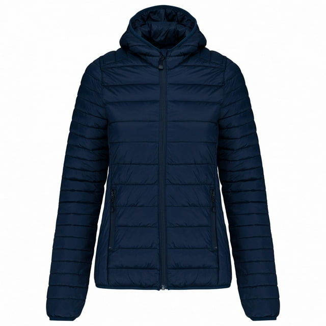 Kariban Womens Lightweight Hooded Padded Jacket